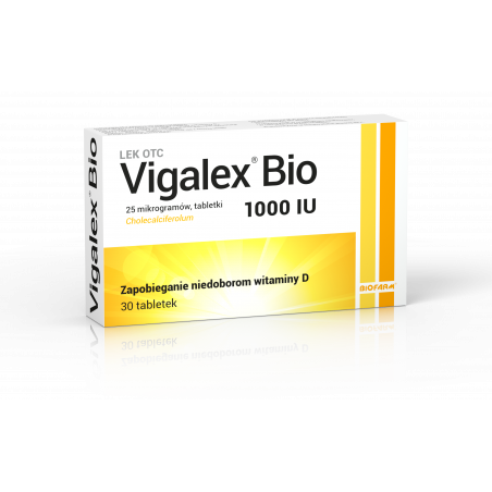 Vigalex Bio 1000 IU 30 tabletek