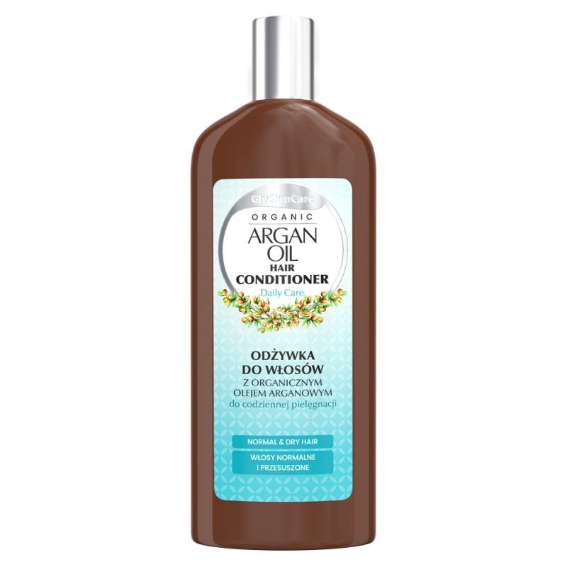 GlySkinCare Organic Odżywka do włosów z olejem arganowym 250ml