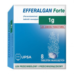 Efferalgan Forte 1g 8 tabletek