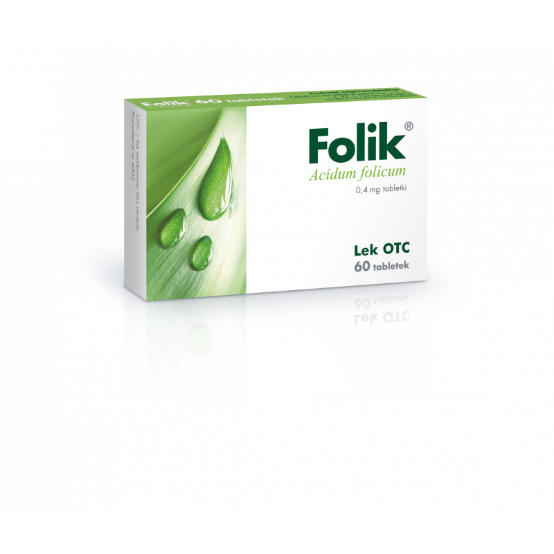 Folik 0.4mg x 60 tabletek