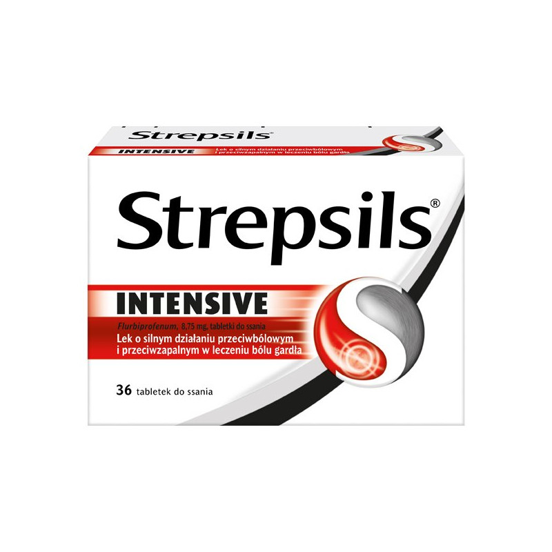 Strepsils Intensive 8,75mg 36 tabletek