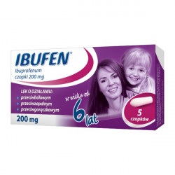 Ibufen 200mg od 6 lat 5 czopków