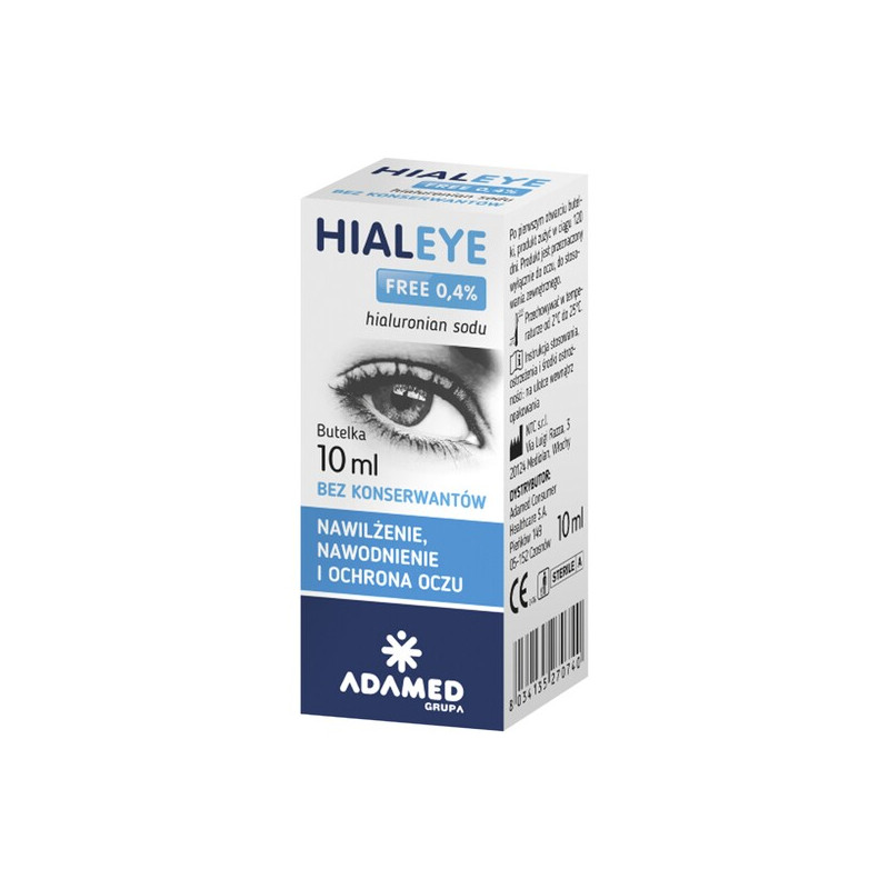 Hialeye Free 0,4% krople do oczu 10 ml
