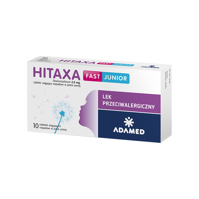 Hitaxa Fast Junior 2,5mg 10 tabletek