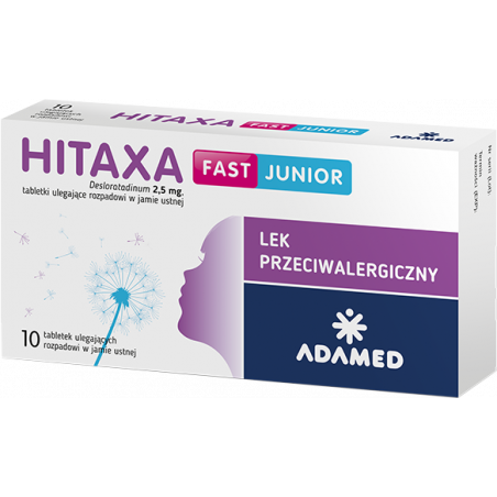Hitaxa Fast Junior 2,5mg 10 tabletek