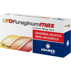 Urofuraginum Max 100mg 30 tabletek