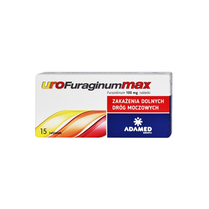 Urofuraginum Max 100mg 15 tabletek