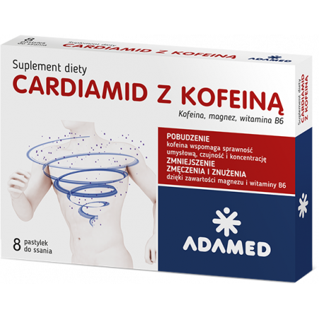 Cardiamid z kofeiną 8 tabletek