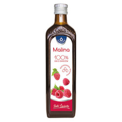 Soki Świata Malina 100% sok z owoców 490ml