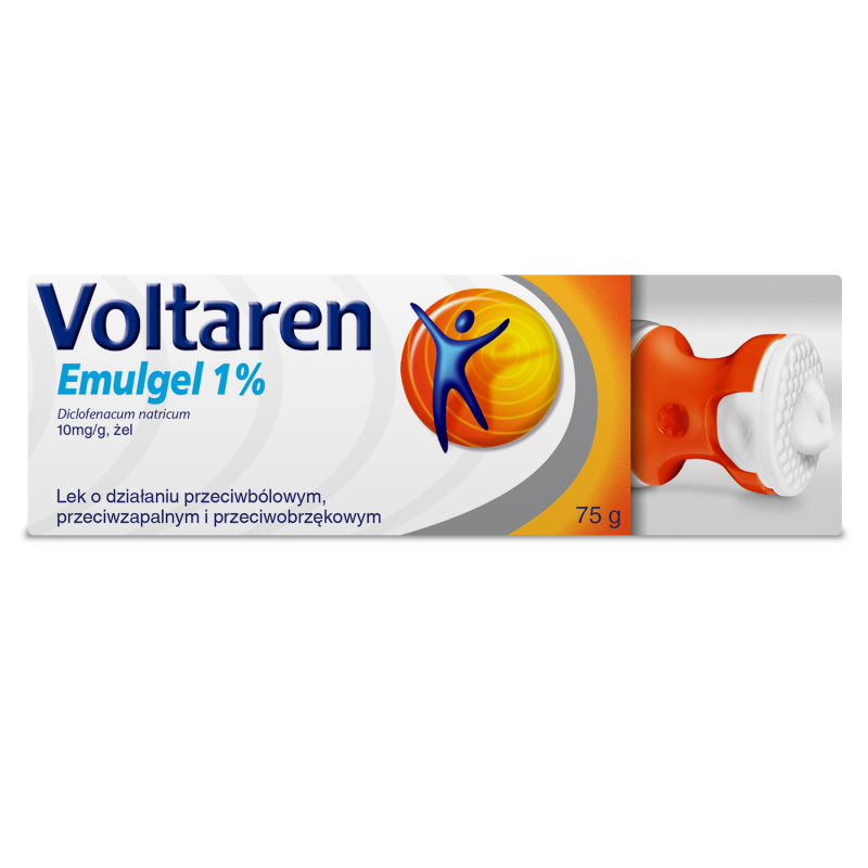 Voltaren Emulgel 1% z aplikatorem, żel, 75 g