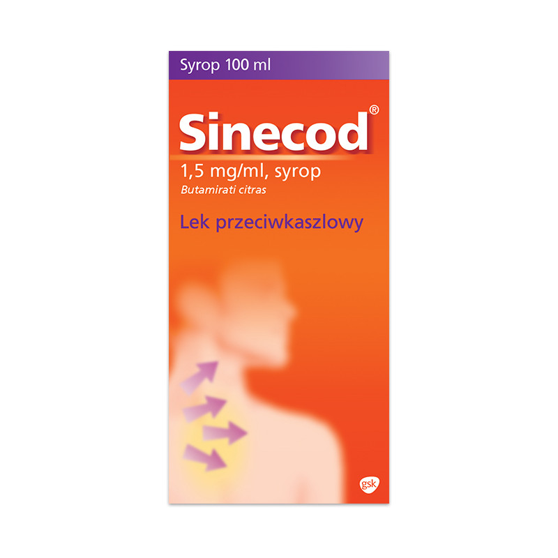 Sinecod 1.5mg/ml syrop 100ml