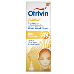 Otrivin Allergy aerozol do nosa (2,5mg+0,25mg) 15ml Glaxo