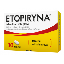 Etopiryna (300mg + 50mg + 100mg) 30 tabletek