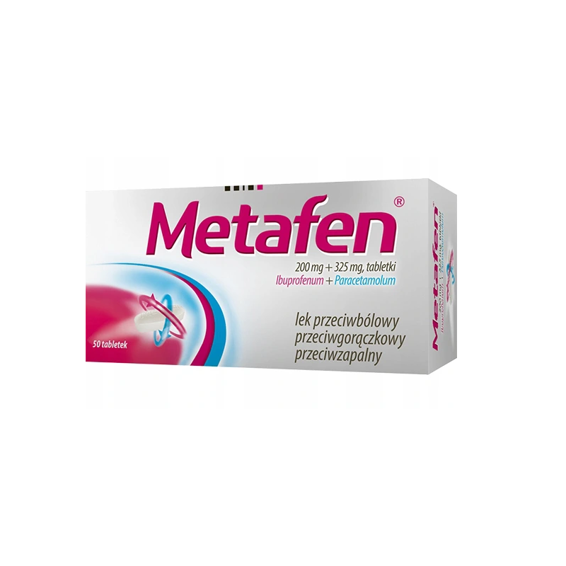 Metafen 200mg +325mg 50 tabletek