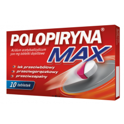 Polopiryna Max 500 mg x 10 tabletek
