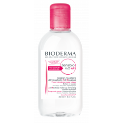 Bioderma Sensibio H2O AR Płyn micelarny do oczyszczania skóry i demakijażu dla skóry wrażliwej i naczynkowej 250ml