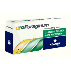 Urofuraginum  0,05 g 30 tabl.