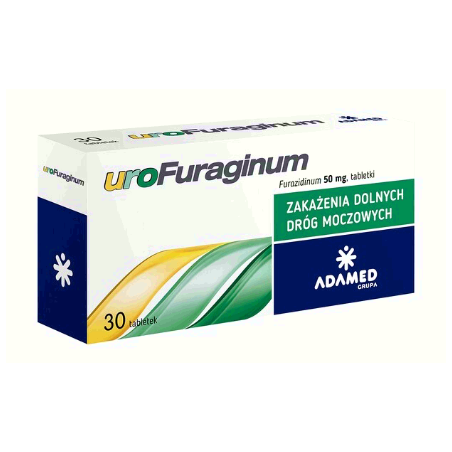 Urofuraginum  0,05 g 30 tabl.