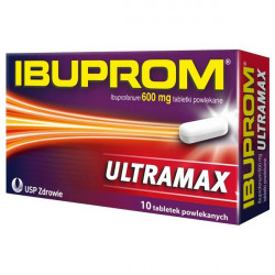 Ibuprom Ultramax 600mg 10 tabletek