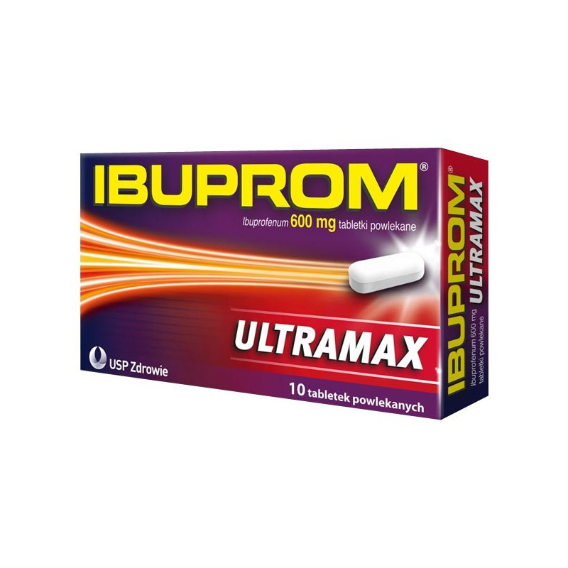 Ibupro Ultramax 600mg 10 tabletek