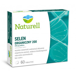 Naturell Selen Organiczny 200 60 tabletek