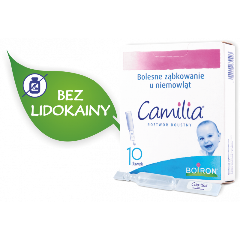 Boiron Camilia Roztwór doustny na bolesne ząbkowanie 10 dawek