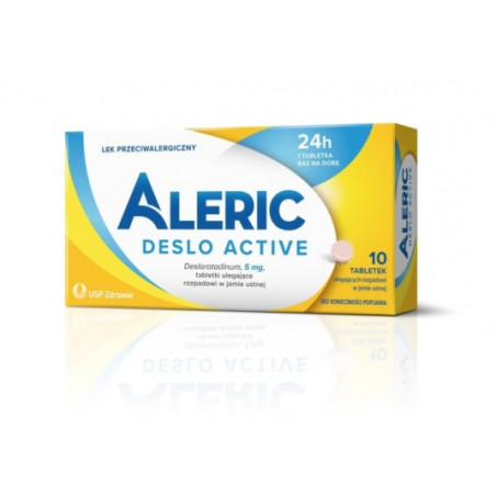 Aleric Deslo Active 5mg 10 tabletek