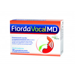 Fiorda Vocal MD Smak pomarańczy 30 pastylek
