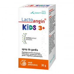 Lactoangin Kids Spray do gardła smak pomarańczy 30g