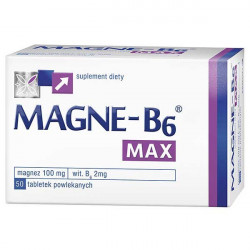Magne B6 Max,  50 tabletek