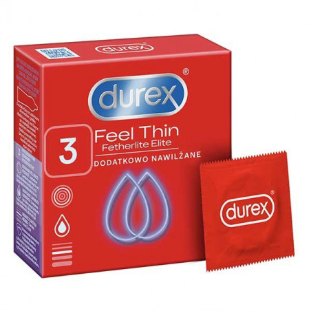 DUREX Fetherlite Elite prezerwatywy x 3 szt.