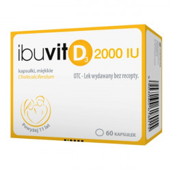 Ibuvit D3 2000IU 60 kapsułek