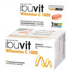 Ibuvit Witamina C 1000 30 tabletek