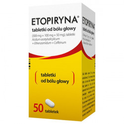 Etopiryna (300mg + 50mg + 100mg) 50 tabletek