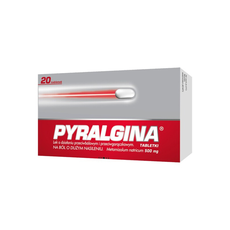 Pyralgina 500 mg x 20 tabletek