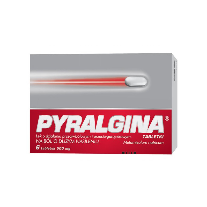 Pyralgina 500 mg 6 tabletek