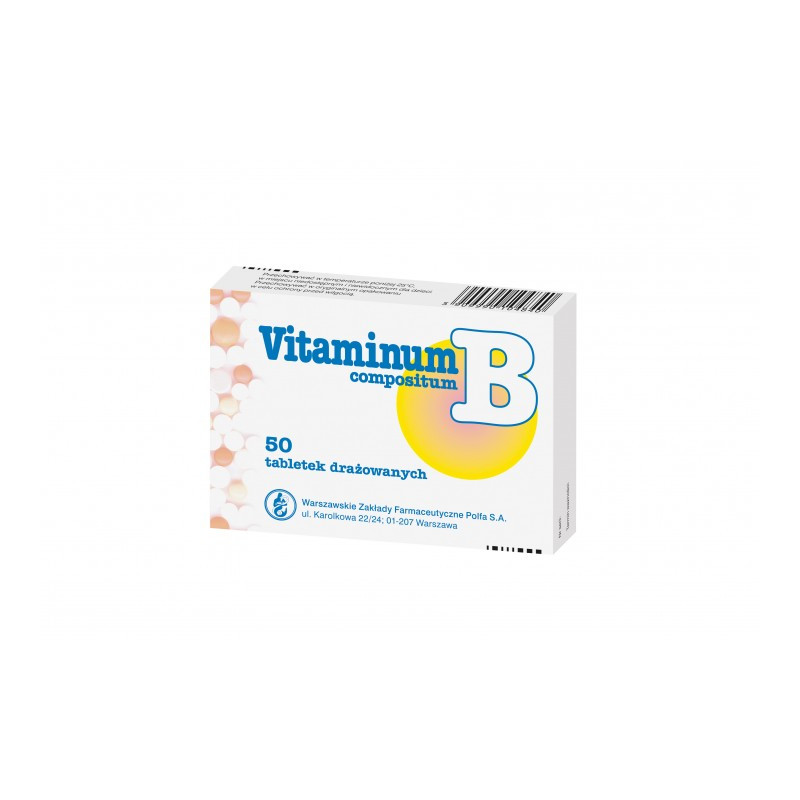 Vitaminum B Compositum 50 tabletek