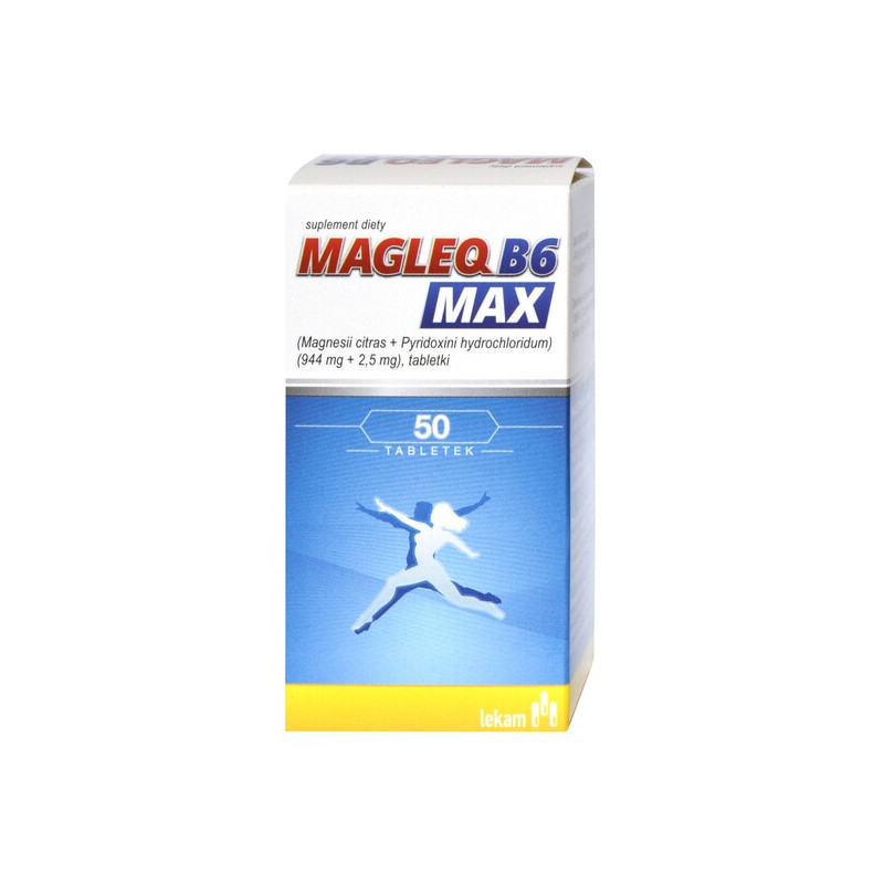 Magleq B6 Max 50 tabletek