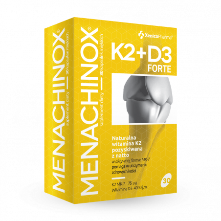 Menachinox K2+D3 FORTE 30 kapsułek