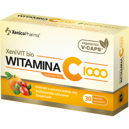 XeniVIT bio Witamina C 1000 30 kapsułek