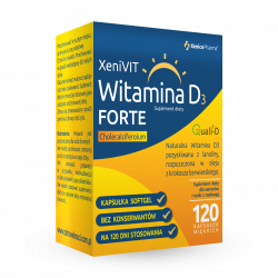 XeniVIT Witamina D 4000 Forte 120 kapsułek Xenico