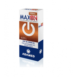 Maxon Forte 50 mg 4 tabletki, lek na potencję bez recepty, zawierający sildenafil