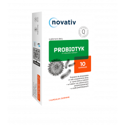 Novativ Probiotyk 5 mld bakterii 10 kapsułek