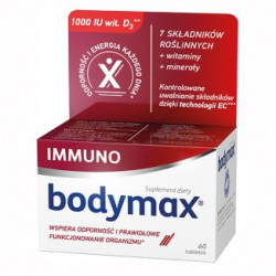 Bodymax Immuno  60 tabletek, Data ważności: 31.08.2022 r.