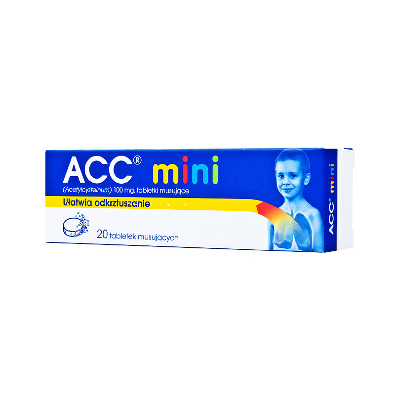 ACC mini 100mg 20 tabletek