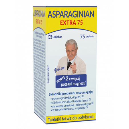 Asparaginian Extra 75 tabletek