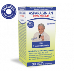 Uniphar Asparaginian Extra Premium Forte 30 kapsułek