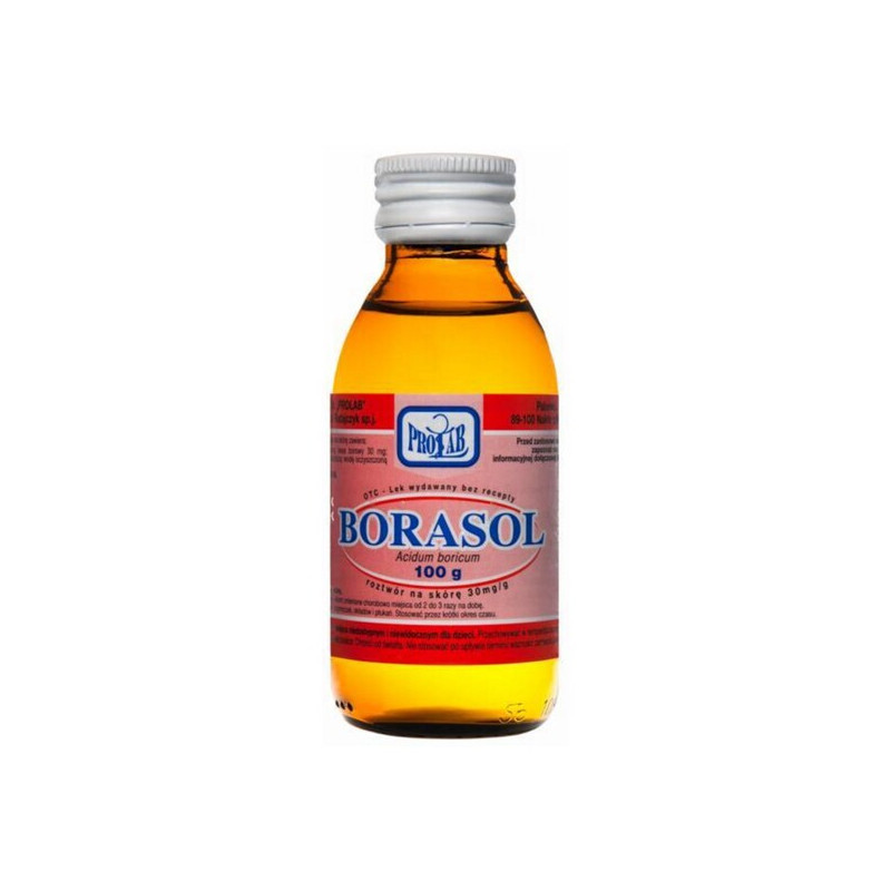 Borasol 3% roztór kwasu borowego płyn 100g