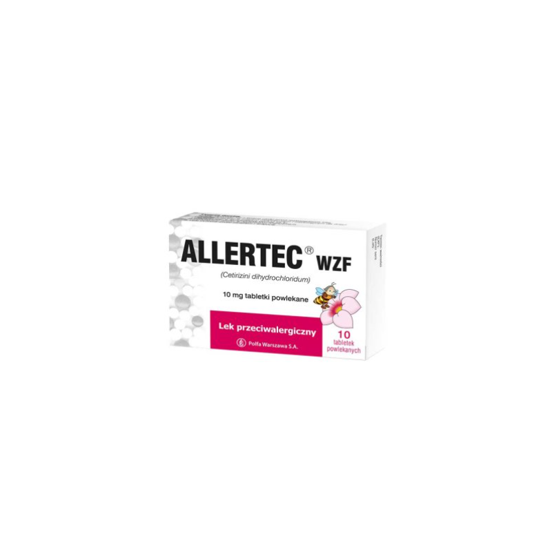 Allertec WZF 10mg 10 tabletek