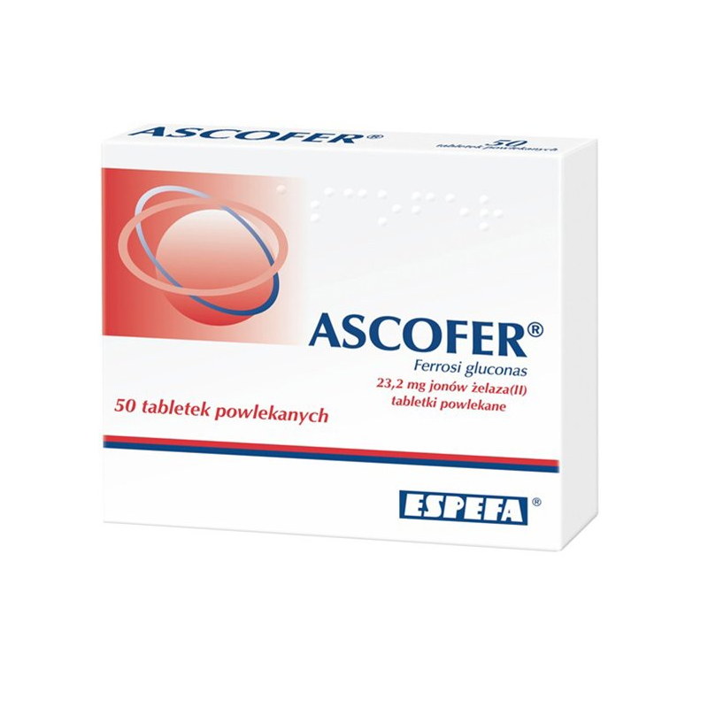 Ascofer 200mg 50 tabletek